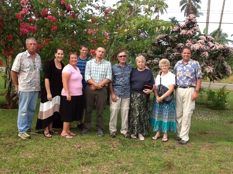 Tonga Work and Witness team