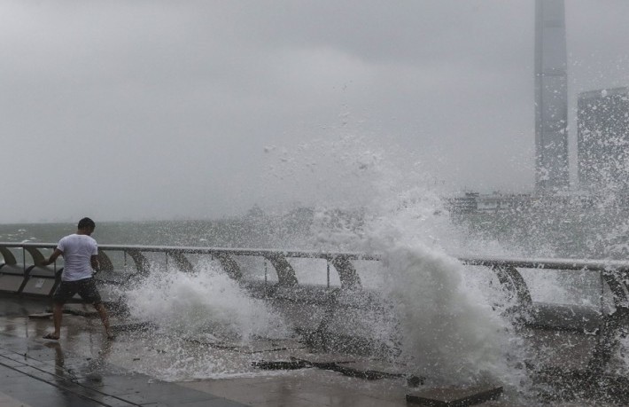 Typhoon Devastates Hong Kong, Macau and South China