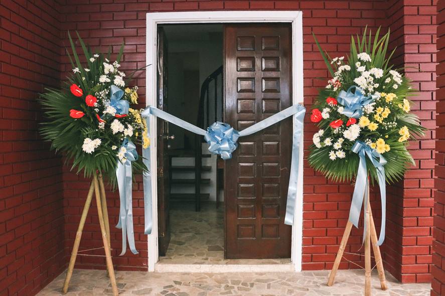 Main door of Shechem Children’s Home