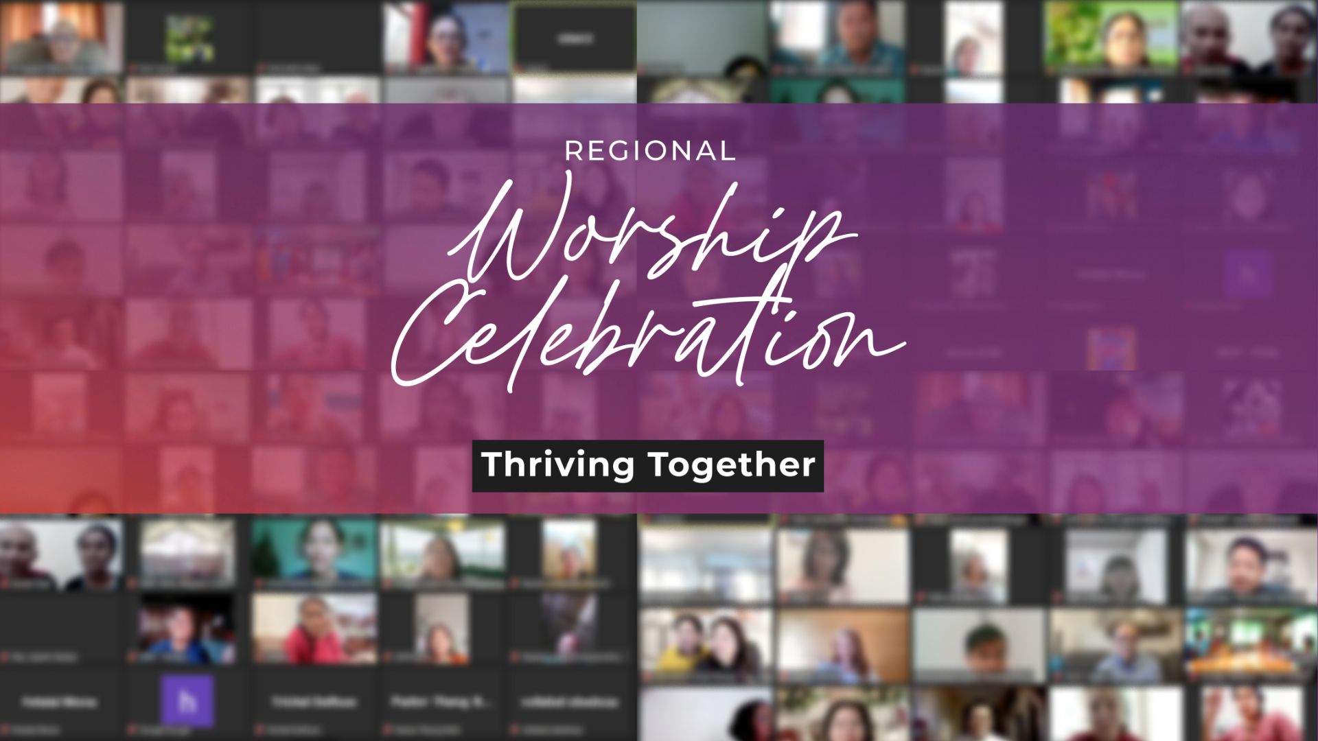Thriving together(1)