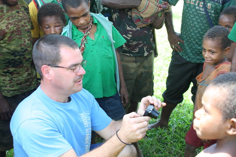 Jeff in PNG Highlands